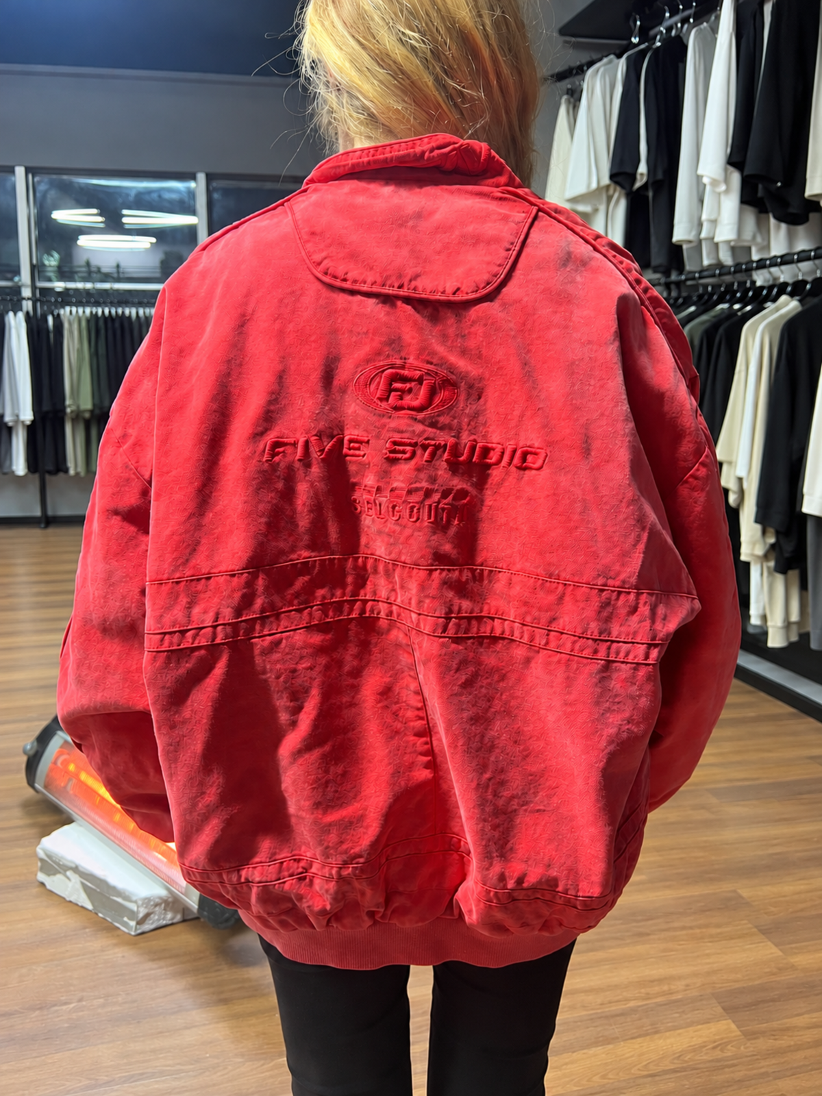 Chaqueta vaquera bordada